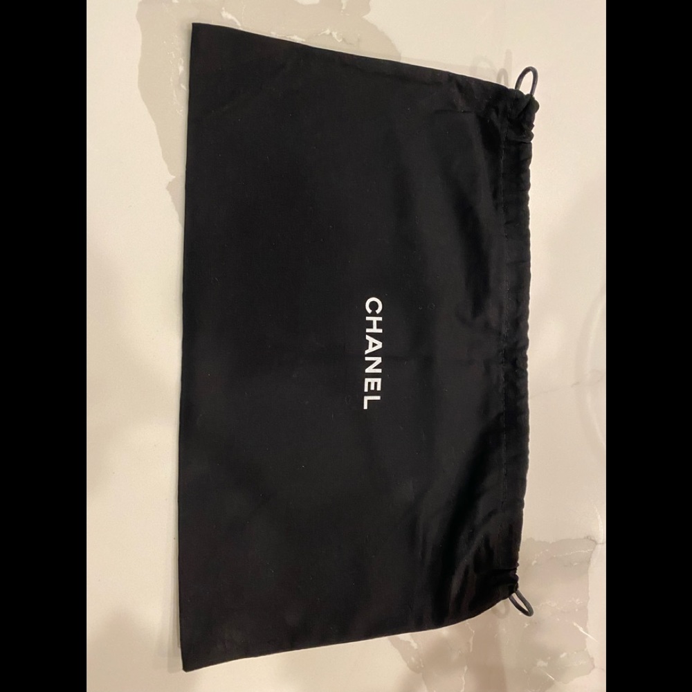 Chanel dust bag 16x10 in